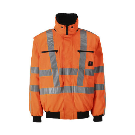 Veste pilote - doublure en fourrure synthétique amovible   hydrofuge  - SAFE ARCTIC MASCOT®