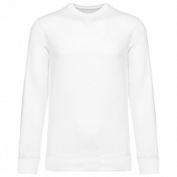 Sweat-shirt recyclé col rond unisexe