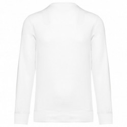 Sweat-shirt recyclé col rond unisexe