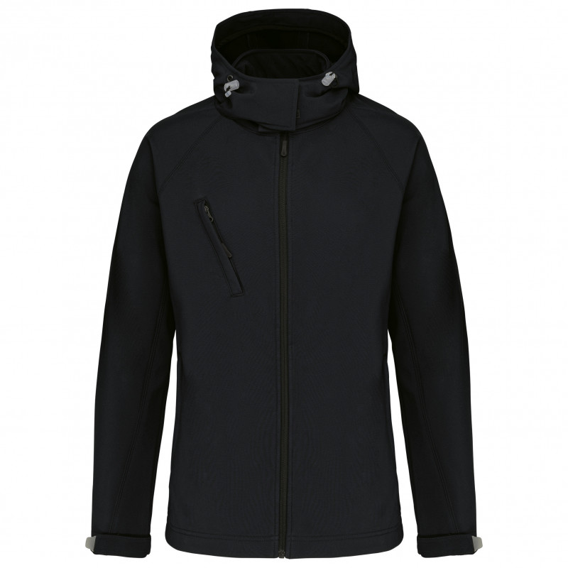 Veste softshell à capuche amovible femme