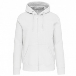 Sweat-shirt zippé capuche unisexe