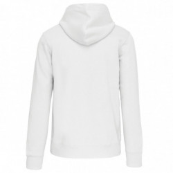 Sweat-shirt zippé capuche unisexe