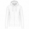 Sweat-shirt zippé capuche homme