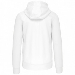 Sweat-shirt zippé capuche homme