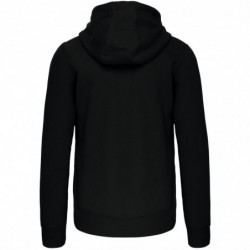 Sweat-shirt zippé capuche homme