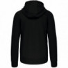 Sweat-shirt zippé capuche homme