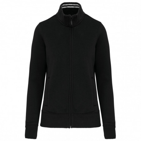 Veste molleton zippée femme