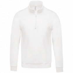 Sweat-shirt col zippé homme