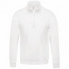 Sweat-shirt col zippé homme