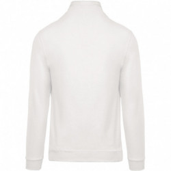 Sweat-shirt col zippé homme