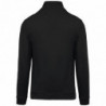 Sweat-shirt col zippé homme