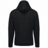 Sweat-shirt zippé capuche unisexe