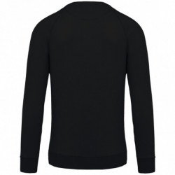 Sweat-shirt Bio col rond manches raglan homme