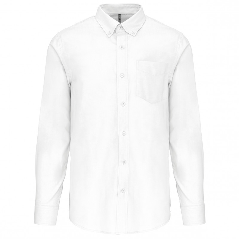 Chemise Oxford manches longues