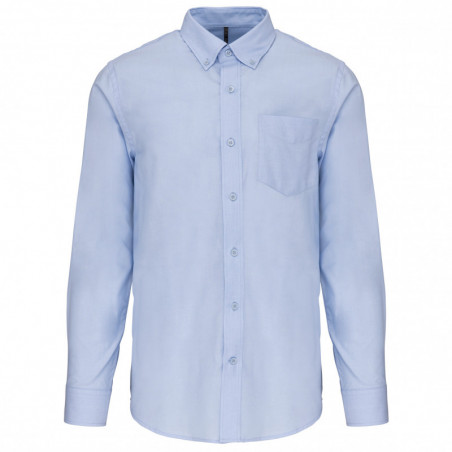 Chemise Oxford manches longues