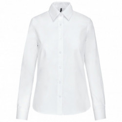 Chemise Oxford manches longues femme