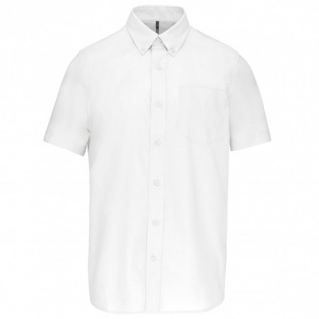 Chemise Oxford manches courtes