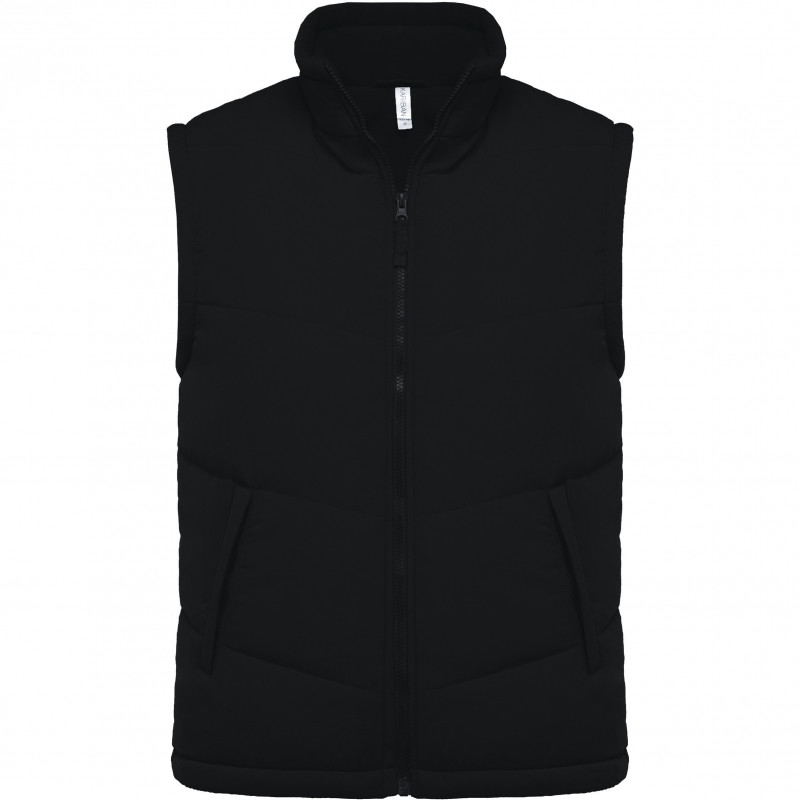 Bodywarmer doublé polaire unisexe