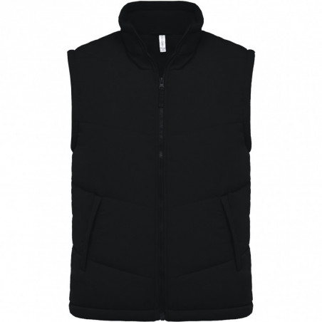 Bodywarmer doublé polaire unisexe