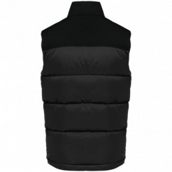 Bodywarmer matelassé bi-ton unisexe