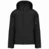 Parka softshell doublée capuche homme