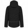 Parka softshell doublée capuche homme