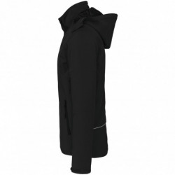 Parka softshell doublée capuche homme