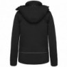 Parka softshell doublée capuche femme