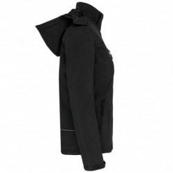 Parka softshell doublée capuche femme