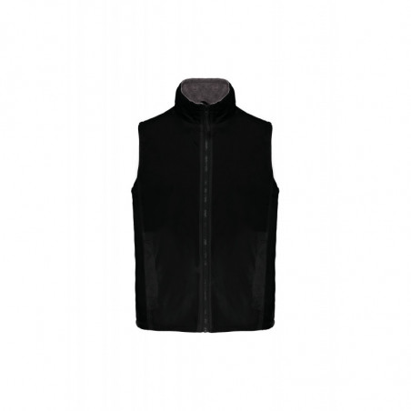 Bodywarmer doublé polaire unisexe