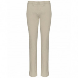 Pantalon chino femme