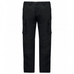 Pantalon multipoches homme