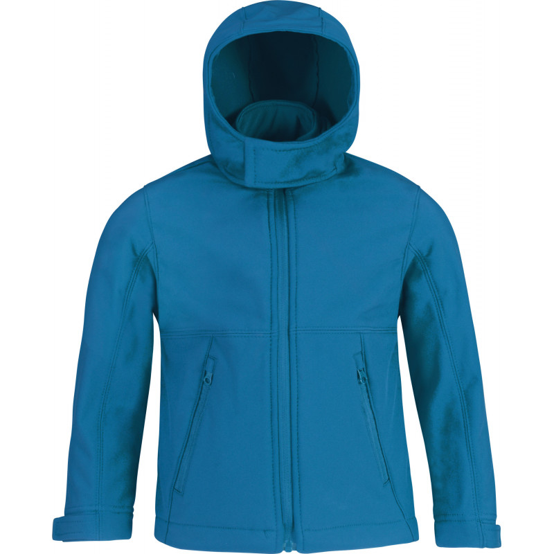 Veste softshell capuche enfant