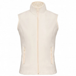 Bodywarmer micropolaire femme