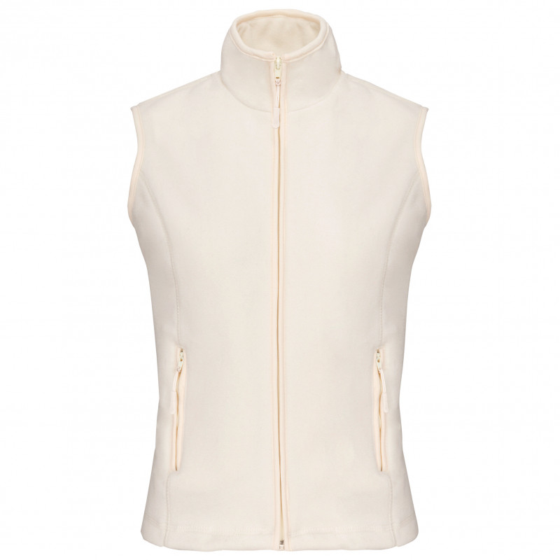 Bodywarmer micropolaire femme