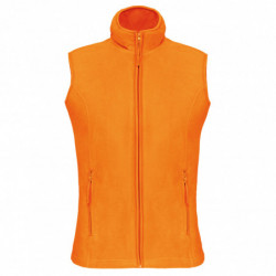 Bodywarmer micropolaire femme