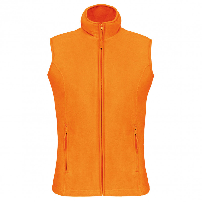 Bodywarmer micropolaire femme