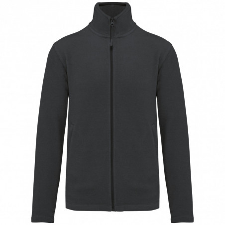 Veste micropolaire zippée homme