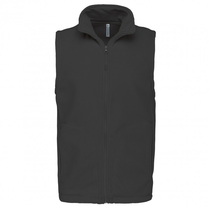 Bodywarmer micropolaire homme