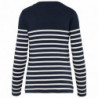 Pull marin femme