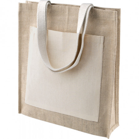 Sac shopping toile de jute