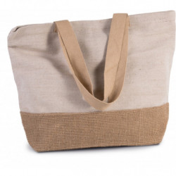 Sac de shopping fourre-tout esprit rustique