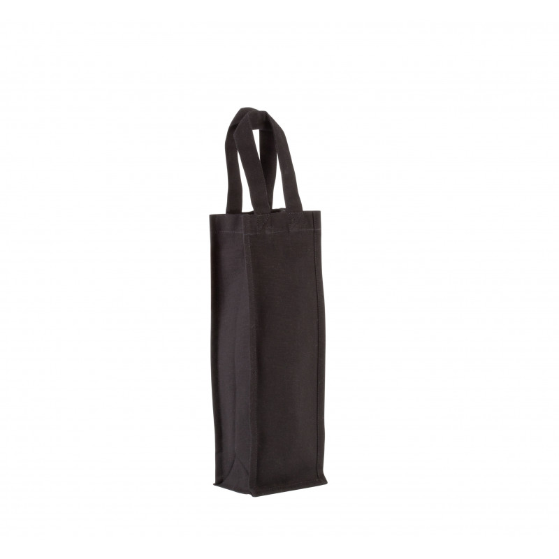 Sac porte-bouteille en coton canvas