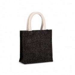 Sac style cabas en toile de jute - petit modèle