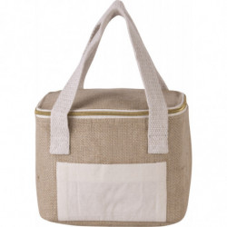 Sac isotherme en jute - petit modèle