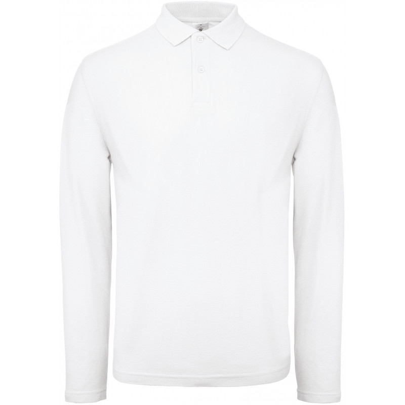 Polo homme ID.001 manches longues