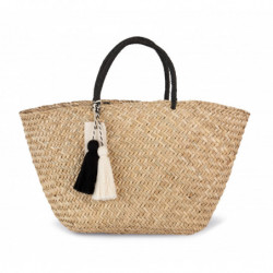 Panier shopping en paille