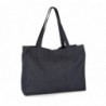 Grand sac shopping denim