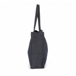 Grand sac shopping denim