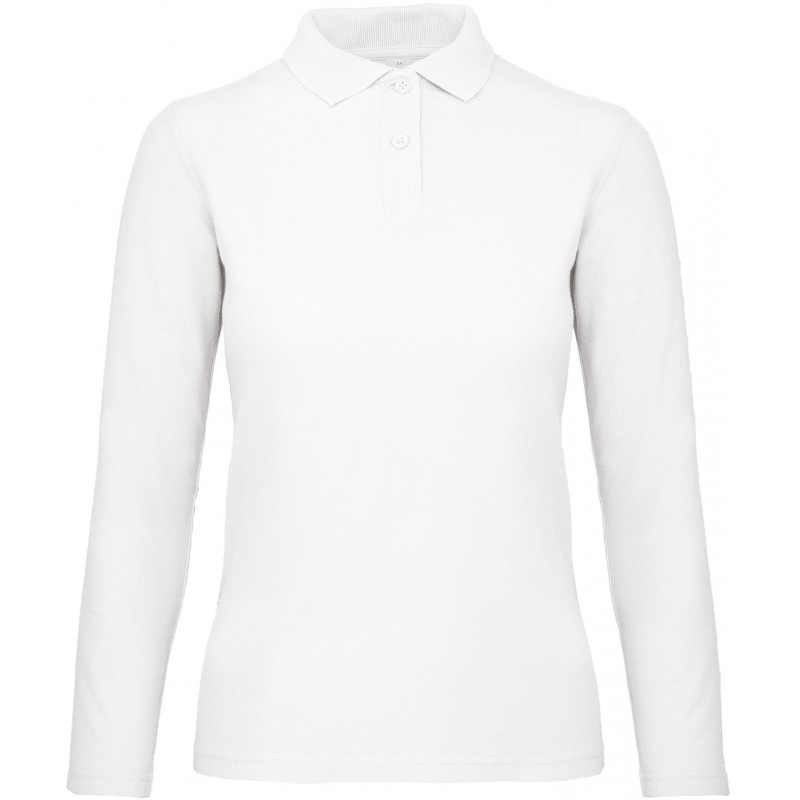 Polo femme ID.001 manches longues